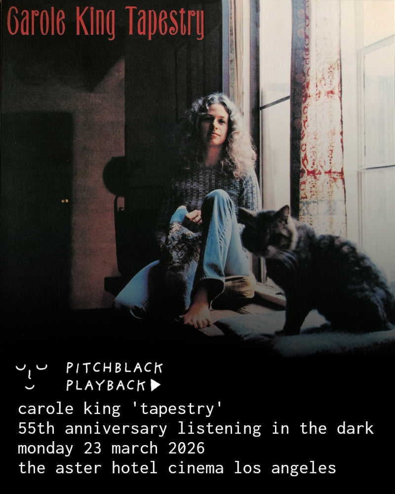 Pitchblack Playback: Carole King ‘Tapestry’ Listening Event