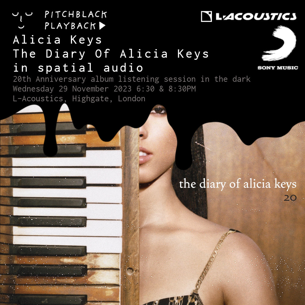 Alicia Keys 'The Diary Of Alicia Keys' in spatial audio - 20th anniver –  Pitchblack Playback