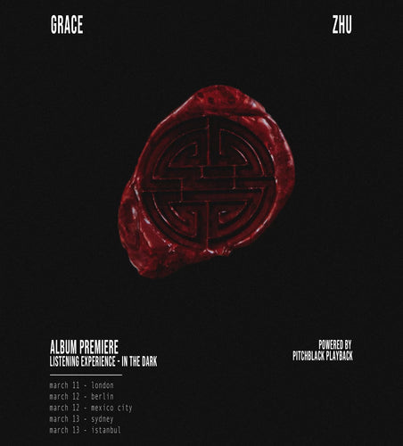 London: ZHU 'GRACE' album listening premiere in the dark - Monday 11 March 7:30PM @ Soho Hotel Screening Room 2