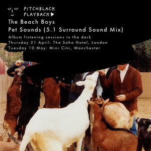 The Beach Boys 'Pet Sounds' (5.1 Surround Sound Mix) album listening session in the dark @ Mini Cini at Ducie Street Warehouse, Manchester - Tuesday 10 May 2022 - 7PM