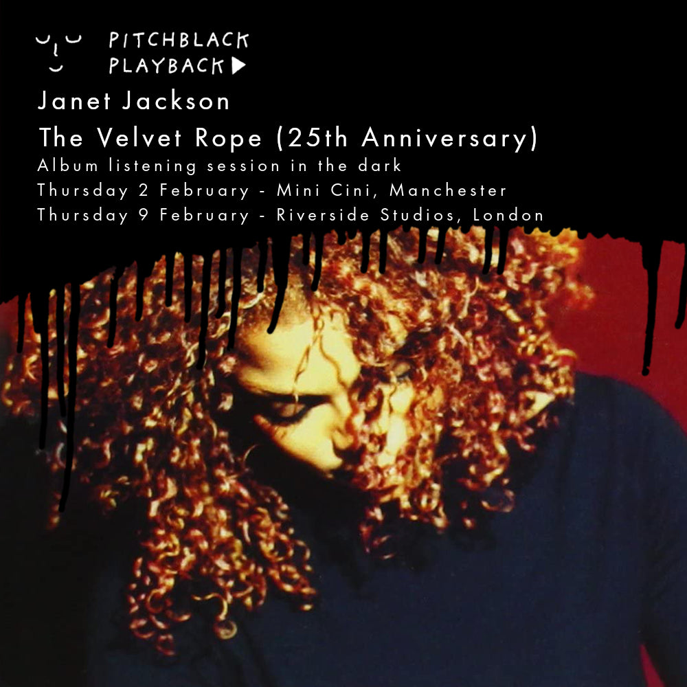 Janet Jackson 'The Velvet Rope' (25th Anniversary) album listening session in the dark @ Mini Cini at Ducie Street Warehouse, Manchester - Thursday 2 February 2023